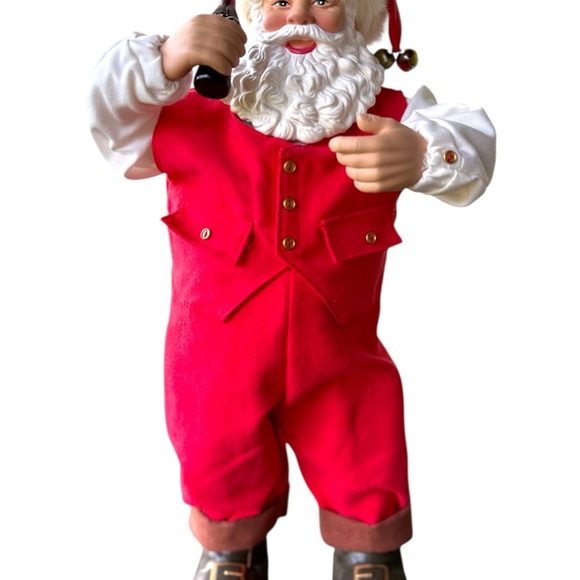 Coca-Cola Rocking Santa in Red and White - Picture 3 of 6